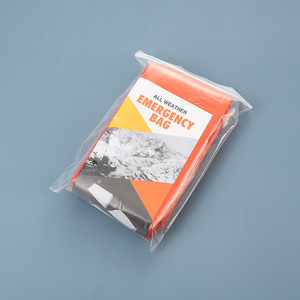 Bolsa de Emergencia para Todo Clima, Naranja, Impermeable, Refugio de Supervivencia para 1 Persona, Uso en Exteriores - Product Image 1