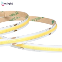 Superhelle 480LED 12V 24V Einstellbare Weiße Dimmbare Flexible Wasserdichte COB LED-Lichtleiste für Innen- und Außenbereich Lineare Beleuchtung