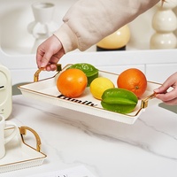 Ensemble de 3 boîtes colorées en plastique épais transparent avec incrustations dorées, écologiques, modernes et luxueuses, pour servir des collations et des fruits secs lors de fêtes