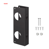Refuerzo de Puerta de Acero Inoxidable de 1-3/4 Pulgadas de Grosor, Cerraduras de Seguridad para Reforzar Puertas, Accesorios Premium para Ventanas