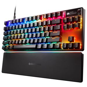 Teclado para Juegos OEM ODM <span class=keywords><strong>Apex</strong></span> <span class=keywords><strong>Pro</strong></span> <span class=keywords><strong>TKL</strong></span> Gen 3, Interruptores Magnéticos Analógicos OmniPoint 30, Ajustes Preestablecidos Rápidos, Rapid Trigger, Rapid TapSO - Product Image 1