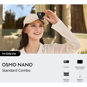 Kit Estándar Osmo Nano 128GB, Lente Gran Angular 1080p, Sensor CMOS, 60fps, 16:9 - Product Image 2