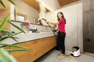 <span class=keywords><strong>Nettoyeur</strong></span> <span class=keywords><strong>vapeur</strong></span> SC5 Deluxe haute performance sans produits chimiques pour le nettoyage en profondeur des sols, de la cuisine et des tissus d'ameublement, et la désinfection - Product Image 5