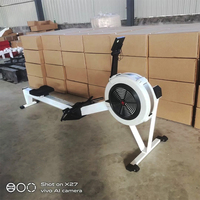 Máquina de Remo con Resistencia de Aire para Ejercicio Cardiovascular, Equipo de Gimnasio Comercial, Venta Directa de Fábrica
