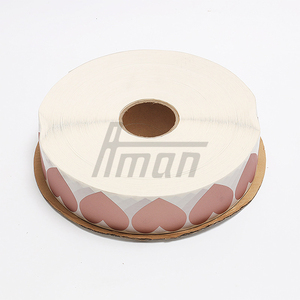Rose Gold <b>Heart</b> Scratch Off Adhesive Stickers PET Anti-Counterfeit Labels for Gift <b>Cards</b> Game Recharge <b>Card</b> Making - Product Image 5