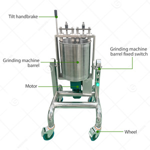 Storage Tank Melting Ganash Mixing Grind <b>Make</b> Paste Small Stone Grinder <b>Chocolate</b> Mixer Melanger <b>Machine</b> - Product Image 3