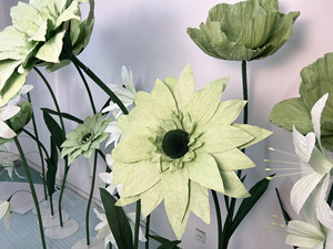 <span class=keywords><strong>L</strong></span>-028 <span class=keywords><strong>Fiori</strong></span> Giganti Artificiali a Forma di Margherita per Decorazioni Matrimoniali, San Valentino, Accessori Fotografici e Scenografie - Product Image 4