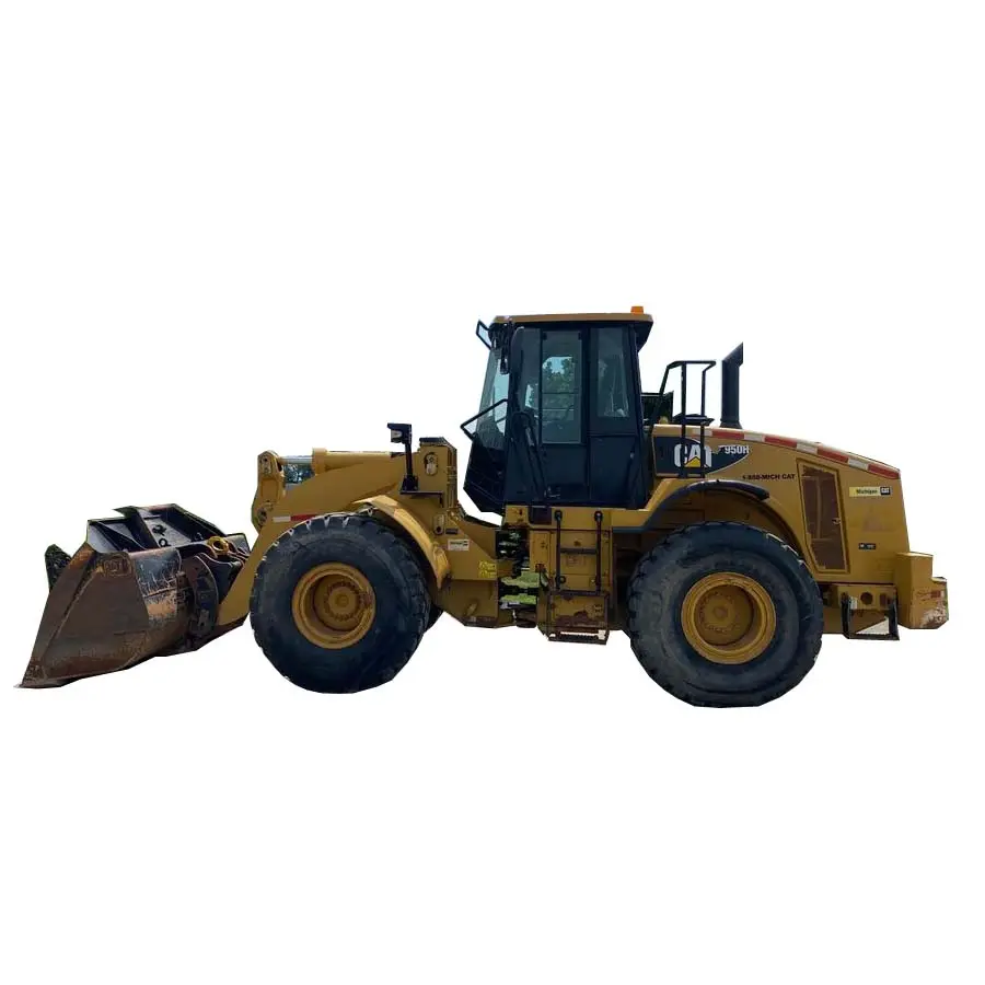 Cargador frontal usado CAT 950H, cargador de ruedas Caterpillar 950F 950G a la venta, equipo pesado original japonés 950 966 980 a la venta