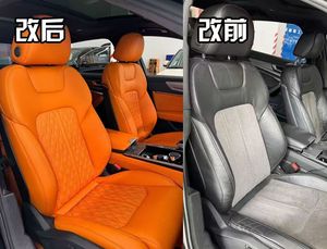 Set Completo di <span class=keywords><strong>Coprisedili</strong></span> Auto in Pelle Impermeabile 9D Universale per <span class=keywords><strong>Audi</strong></span> <span class=keywords><strong>A6</strong></span>, Decorazione Interna alla Moda - Product Image 4