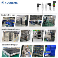 Aosheng Industrial-grade Temperature Controller High-precision LCD/LED Stainless Steel IP68 4-20mA/0-10V/RS485 OEM ODM Oil