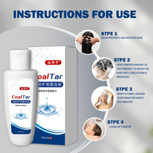 Shampooing au goudron de houille <span class=keywords><strong>Lotion</strong></span> pelliculaire Bactériostase Démangeaisons Antipelliculaires - Product Image 3