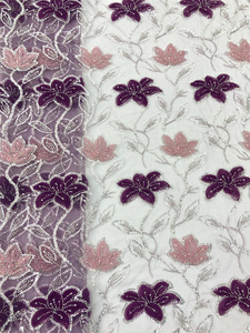 AFFNINTY Novel Design Broderie haut de gamme Tulle français Tissu de dentelle africaine pour robe de soirée de mariage - Product Image 4