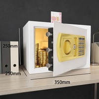Coffre-fort en acier étanche XT-Safe01, multi-verrous (mécanique/clé/électronique/empreinte digitale) pour usage domestique et commercial – Vente chaude usine