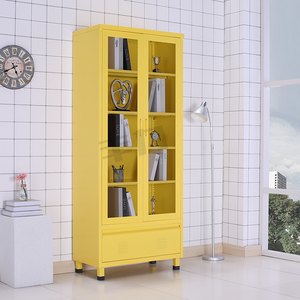 <span class=keywords><strong>2020</strong></span> Offre Spéciale bureau utilisé porte en verre classeur en acier 2 portes armoire de rangement de fichiers en métal - Product Image 2