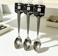 Ensemble de couverts de table en acier inoxydable 410 avec logo personnalisé, finition miroir argentée classique, durable et éco-responsable, pour la maison