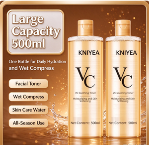 โทนเนอร์บำรุงผิว VC Soothing Skin Toner ช่วยเติมความชุ่มชื้น ผสมกลีเซอรีนและไฮยาลูรอนิค แอซิด ขนาด 500 มล. สำหรับการดูแลผิวประจำวัน - Product Image 3