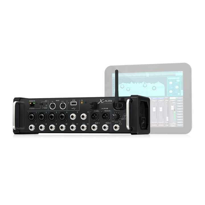 Behringer X AIR XR12統合Wi-FiルーターとMidasプリアンプを備えた12 