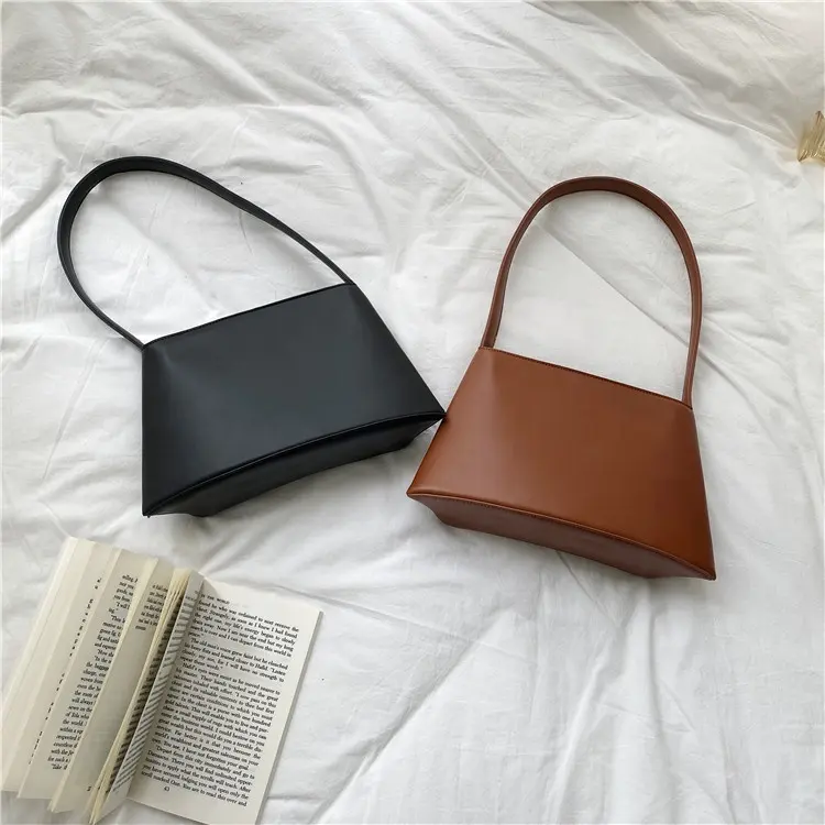 2023 New style South Korean women's single shoulder bag fashionable fixed handbag elegant temperament simple armpit bag