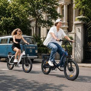 SAMEBIKE CY20欧盟仓库36V 12A锂电池7速小型便携式20英寸折叠城市Ebike - Product Image 2