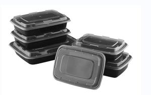 Contenedor Rectangular Desechable PP para Microondas, 32oz, 2 Compartimentos, Contenedor de Plástico para Sacar Alimentos, Fiambrera PARA EL Hogar y La Cocina - Product Image 5