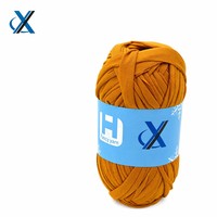 Ruban en polyester de 100 g, fil fantaisie, 6 couleurs assorties pour le crochet, les sacs, les couvertures, le tricot à la main
