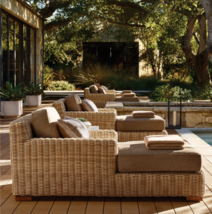 Meilleures ventes de chaises longues d'extérieur en osier pour <span class=keywords><strong>piscine</strong></span> Chaise en rotin artificiel avec accoudoirs - Product Image 1