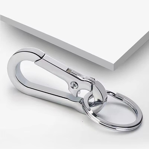 Zinklegierung Vintage Kletterhaken Karabiner Schlüsselanhänger Stark Leichtgewichtig Umweltfreundlich Individuelles Logo Zubehör - Product Image 5