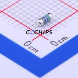 Resistencia de Detección de Corriente / Shunt MELF-MFR02041/4WS42.2ohmFT50, Resistencia MELF-0204 de 42.2 Ohm, 1%, 200V, 250mW - Product Image 1