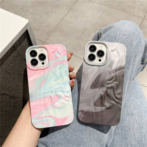 Custodia per telefono con volant opachi di lusso per <span class=keywords><strong>iphone</strong></span> 17 16 15 11 <span class=keywords><strong>Pro</strong></span> <span class=keywords><strong>Max</strong></span> 14 <span class=keywords><strong>13</strong></span> 12 <span class=keywords><strong>Pro</strong></span> <span class=keywords><strong>Max</strong></span> Cover in Silicone morbido - Product Image 1