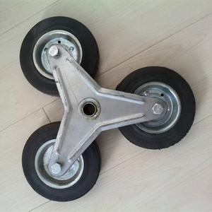 पाउडर कोटिंग ने 6-व्हील हैंड ट्रॉली को बिक्री के लिए अनुकूल बनाया - Product Image 5