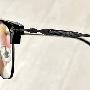 Montura de Gafas Gentcl Monsefr Cuadradas de Titanio 88019, Montura Completa Ligera para Hombre, Gafas Ópticas Danyang - Product Image 2