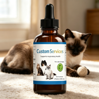 Achat en gros, faible MOQ, gouttes apaisantes pour le confort urinaire et l'amélioration de l'humeur chez les chats