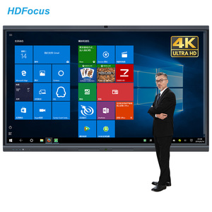 Pantalla Digital 4K de 65, 75, 86 y 100 Pulgadas <span class=keywords><strong>para</strong></span> Salón de Conferencias, Pantalla Táctil Plana Interactiva, Pizarra Inteligente <span class=keywords><strong>para</strong></span> la Enseñanza Escolar - Product Image 1