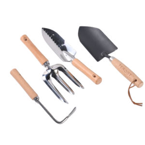 4 Stuks 5 Stuks Zware Tuin Handgereedschap Kit Met Houten Handvat - Product Image 1