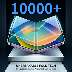 ฟิล์มกันรอยไฮโดรเจลแบบนิ่มคุณภาพเยี่ยมสำหรับ iPhone Fold ป้องกันเต็มจอ ด้านในใส TPU ซ่อมแซมตัวเองได้ บางเฉียบ - Product Image 4