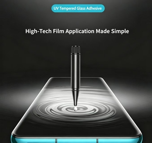 Film de protection d'écran en verre trempé UV pour téléphone, installation facile, colle liquide UV HD, protection intégrale - Product Image 6