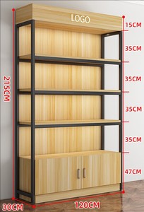 Ripiano da esposizione per ripiano cosmetici per la madre e il bambino del negozio per i gioielli del supermercato semplice armadietto multistrato - Product Image 6
