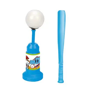 EPT Wholesale Plastic Sport Game Launcher Kids Baseball Training Toy Practice Balls Lawn Target Toss Softball Bat For Family