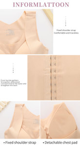 Corsetto Modellante 3-in-1 con Push-up e Controllo della Vita, Traspirante, con Bottoni, per Allenamento della Vita Femminile - Product Image 4