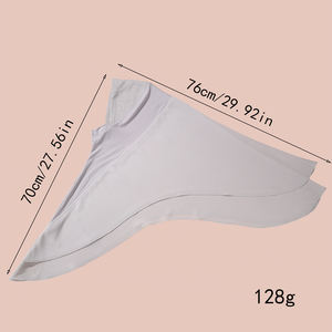 最新サテンシルクインスタントFoulard <span class=keywords><strong>Hijab</strong></span>ジャージープレミアムKleidハンガー女性ベール用ジョーゼットヒジャーブ布レディース - Product Image 3