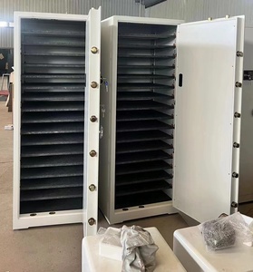 हेट HAOTE-180 भारी शुल्क फायरप्रूफ सुरक्षित बहु-परत आंतरिक प्लेट पतली स्टील एंटी-चोरी जमा बॉक्स - Product Image 2