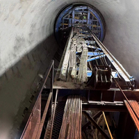 Túnel Carro de encofrado de acero y hormigón Sistema de control hidráulico Proyecto de ingeniería de conservación de agua hidroeléctrica Garantía de 1 año