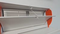 Ventilación Ajustable Directa de Fábrica para Gallineros: Ventana de Ventilación para Control Climático en Granjas de Pollos de Engorde y Ponedoras