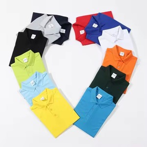 Polo de algodón en blanco para impresión personalizada-Camiseta de chaleco personalizada para hombres y mujeres - Product Image 2