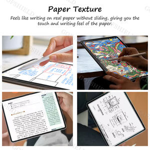 Écriture comme papier sensation Film PET dessin/croquis papier Film tactile sensible au gel Anti-éblouissement protecteur d'écran pour iPad Air 13 2024 - Product Image 4