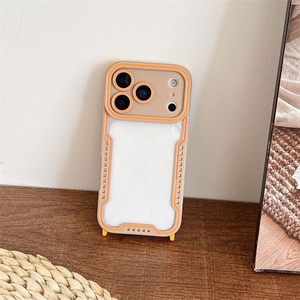 Nueva Funda Transparente de Acrílico para iPhone 17 Air 16 15 Pro Max con Hebilla de Cordón Reemplazable, Carcasa Trasera de TPU Transparente - Product Image 6