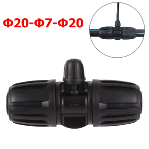 Accouplement verrouillé DN20 DN16 tuyau tuyau té coude réducteur connecteur jardin Irrigation tuyau d'eau raccord - Product Image 4