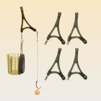 Ensemble de pêche à la carpe de type européen, monture de fond en T anti-emmêlement, flotteur, émerillon PE QC, pour cannes de pêche en mer et lancer