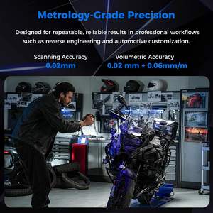 Escáner 3D Creality Sermoon P1 Inalámbrico Todo en Uno con Láser Azul, 22 Líneas Cruzadas y 7 Líneas Paralelas - Product Image 4