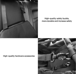 Waterproof Breathable Pet <strong>Car</strong> Booster <strong>Seat</strong> Small Dogs &amp; Cats Travel <strong>Carrier</strong> Bag Protective Dog Cat <strong>Seat</strong> <strong>Cover</strong> for Pets' Travel - Product Image 3